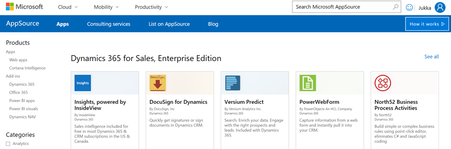 From AppSource to Solutions to Dynamics 365 Apps