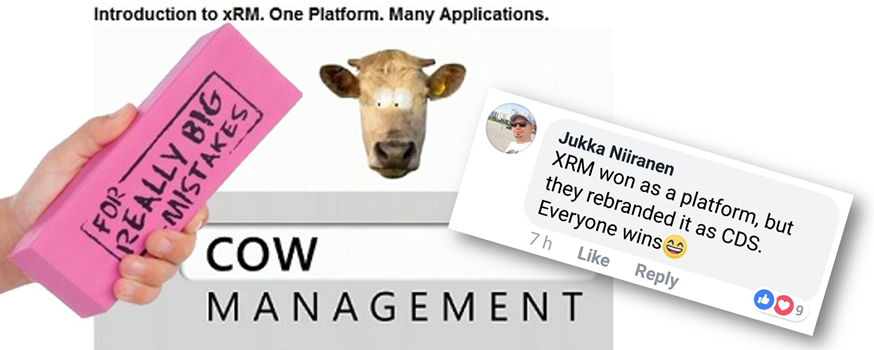Yes, XRM Is The New Common Data Service
